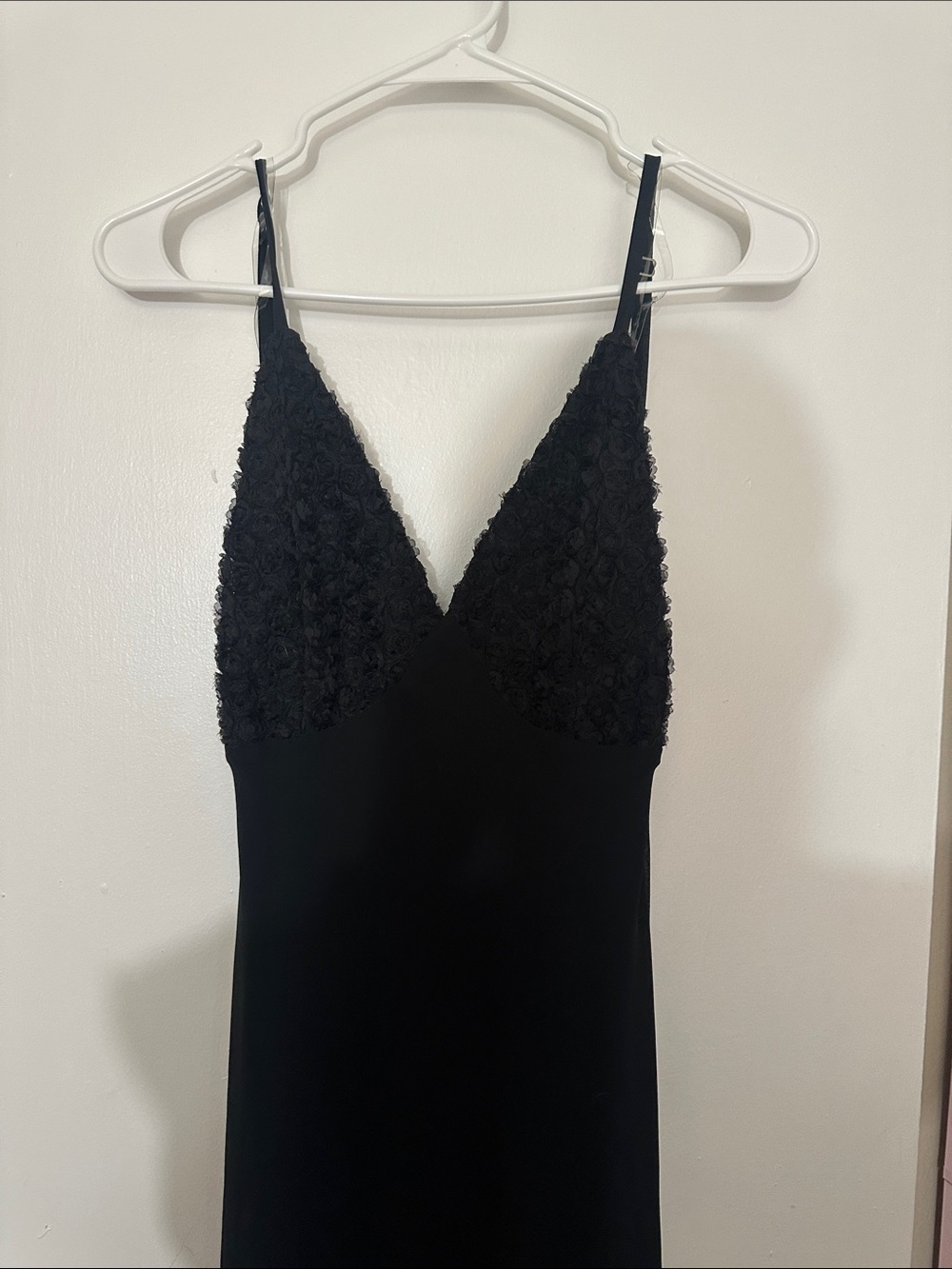 Wild fable Black V-Neck Slip Dress